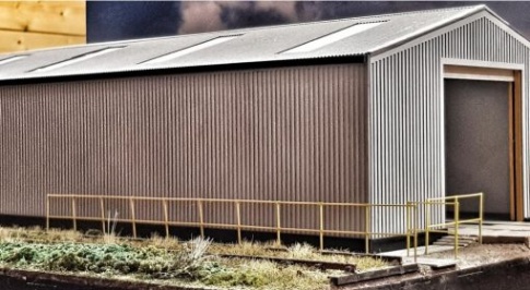 RLL740U1 – O Gauge Safety Railing Pack 1 – Unpainted